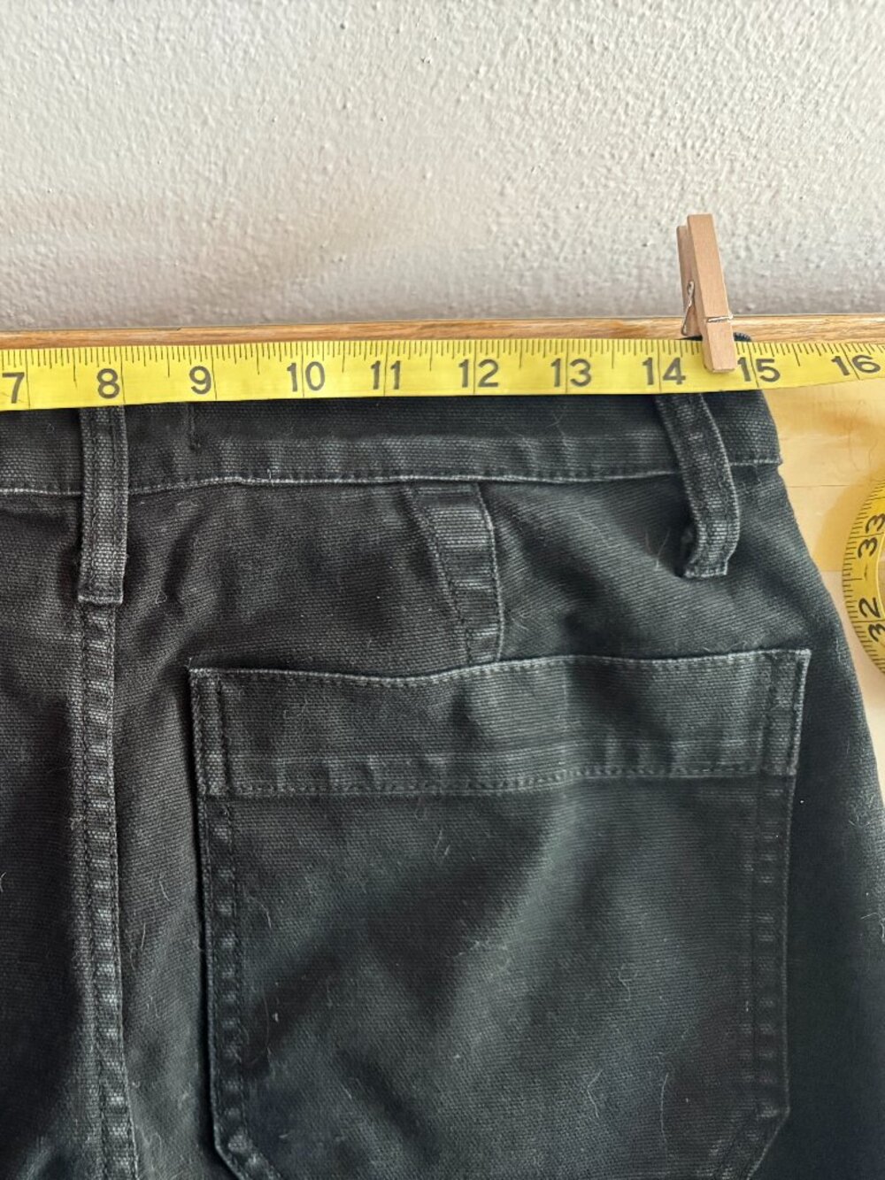 Madewell Emmett Crop Wide Leg Pants Black Size 27 - Picture 8 of 9